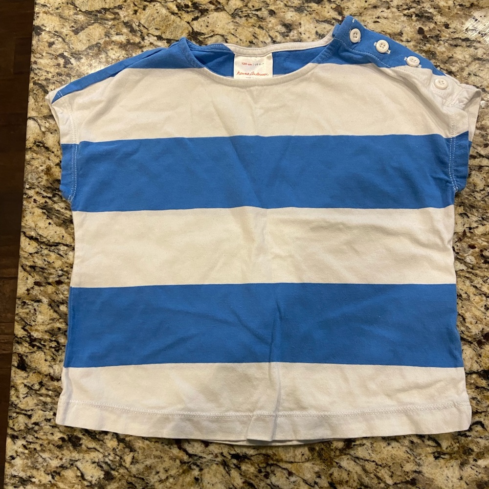 Hanna Andersson Striped Girl’s Shirt